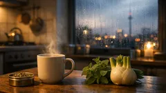 Pfefferminze-Fenchel-Tee am Abend: so hilft der Kräutertee bei Völlegefühl und Blähungen