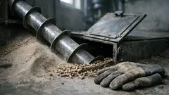 Pelletkessel meldet Störung: diese Ursachen stecken oft in der Förderschnecke