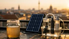 Wie ein „solar-schwamm“ salzwasser in 30 minuten aufbereiten soll