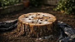 Baumstumpf entfernen ohne Fräse: So beschleunigst du die Verrottung im Garten