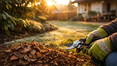 Funkien im Herbst richtig pflegen: Rückschnitt, Mulch und Winterschutz in 10 Minuten