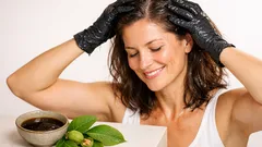 Graue Haare natürlich kaschieren: so funktioniert färben mit Walnussblättern