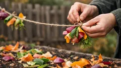 Küchenreste im Garten nutzen: einfache Deko-Ideen und Mulch, die wirklich funktionieren